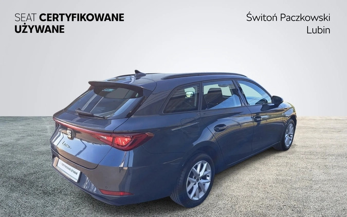 Seat Leon cena 86900 przebieg: 43600, rok produkcji 2020 z Orzysz małe 172